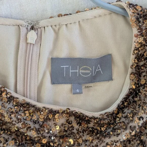 Theia 'Irma' ombre sequin dress - Picture 5 of 7